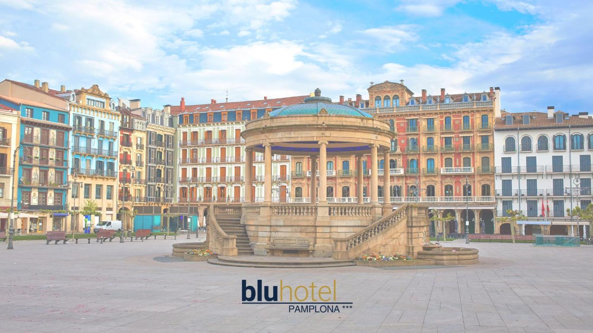 Blu Hotel Pamplona Imárcoain Exterior foto